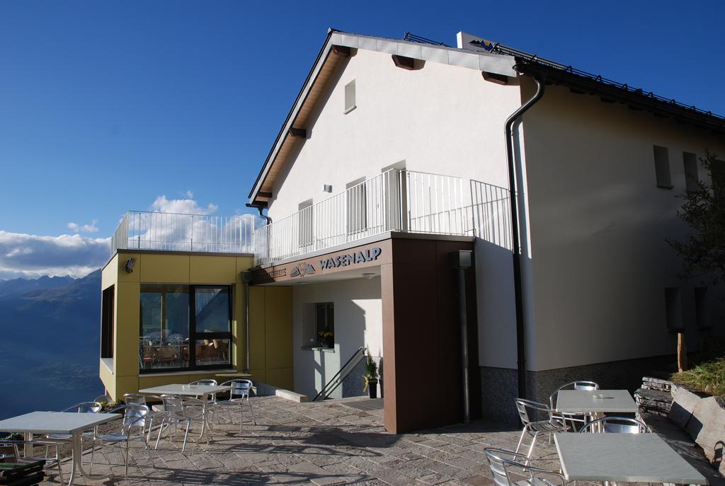 Berggasthaus Wasenalp Brig Exterior foto